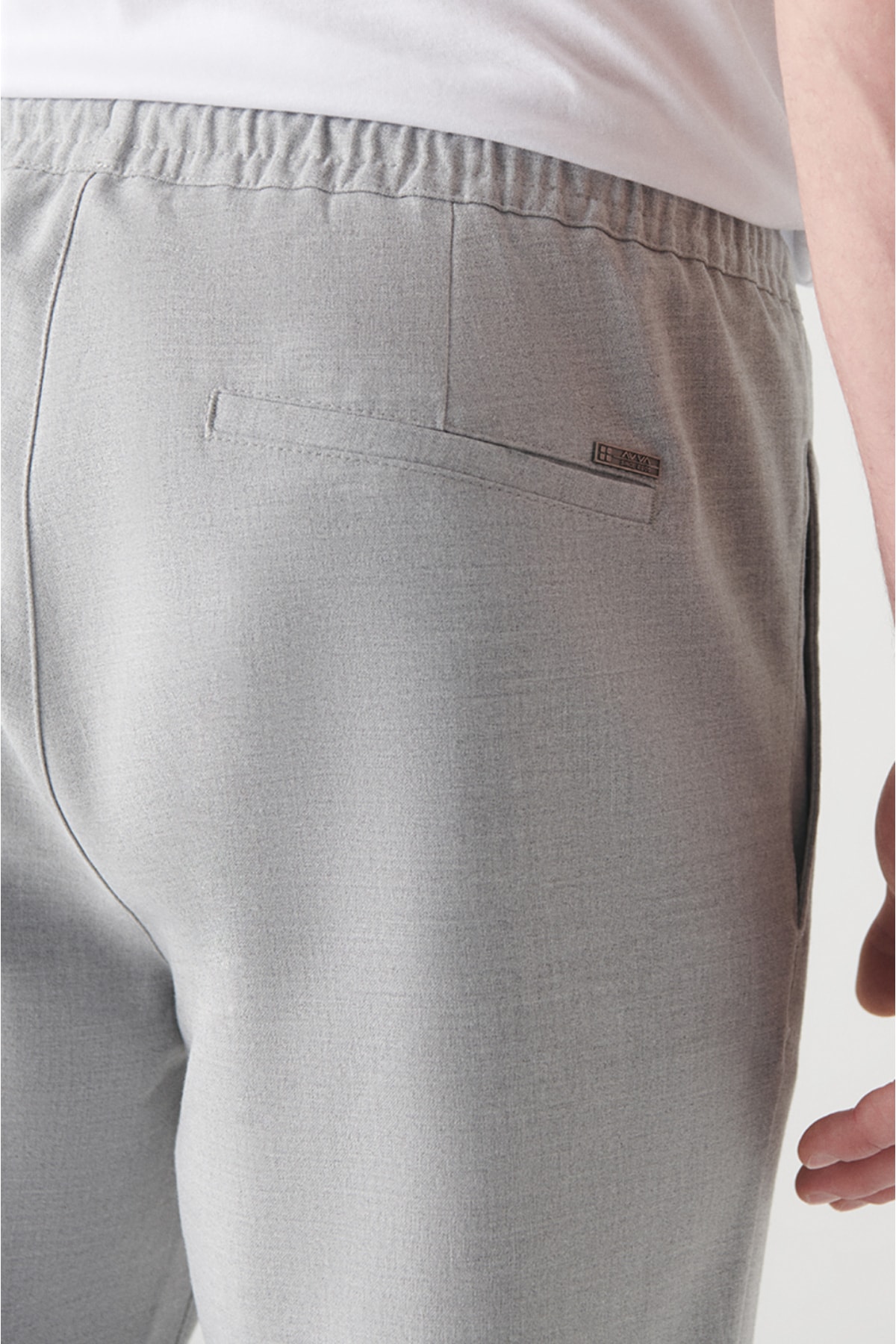 Açık Gri Basic Relaxed Fit Jogger Pantolon E003000