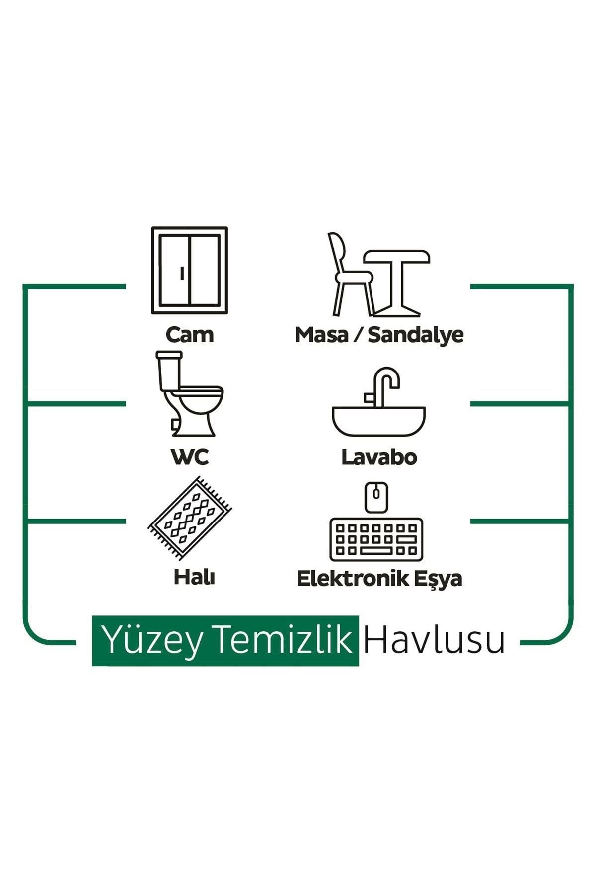 Easy Clean Yüzey Temizlik Havlusu 100 Yaprak